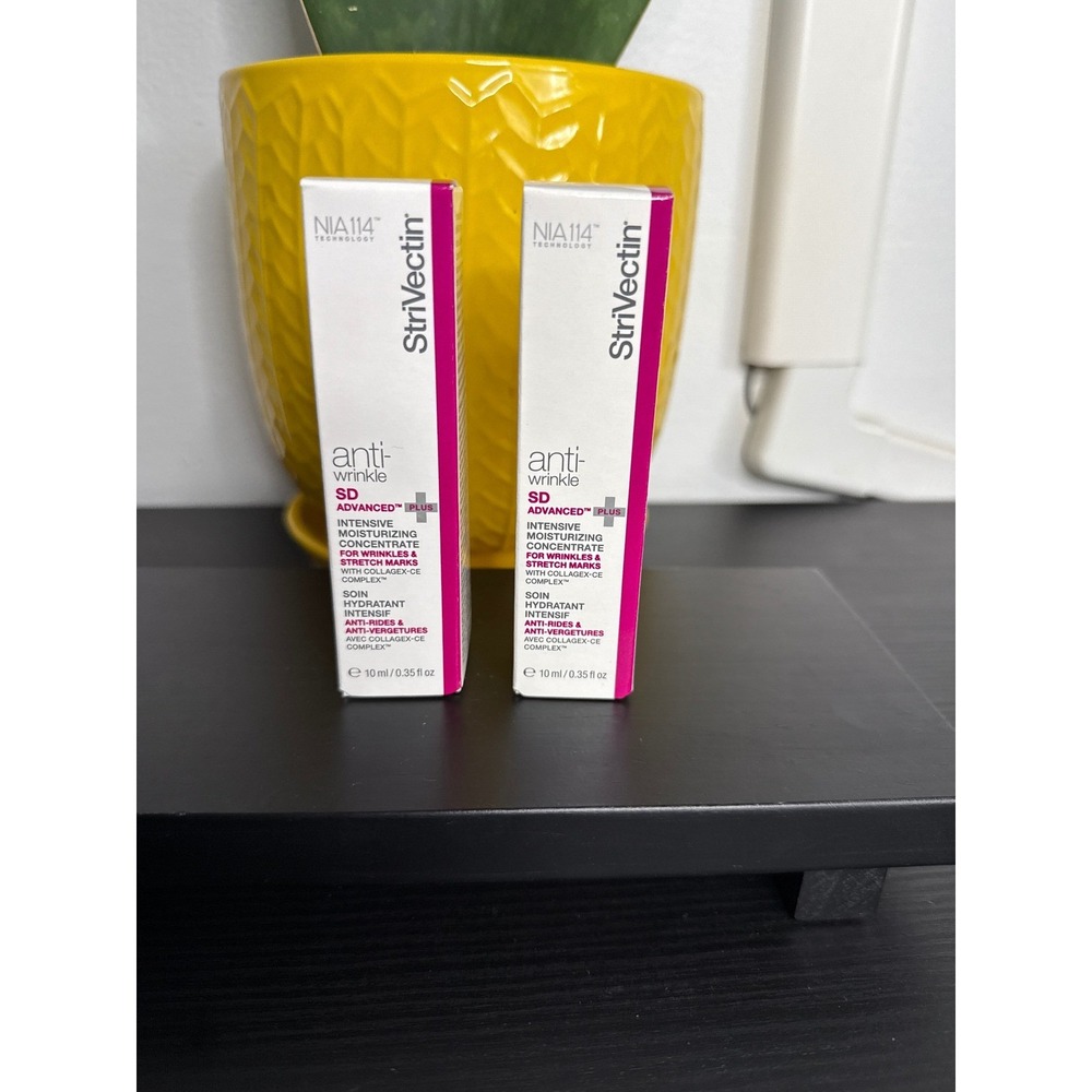 StriVectin Anti-Wrinkle SD Advanced Plus Intensive Moisturizing 10ml Lot of 2